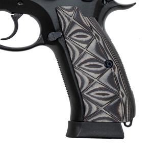 Custom CZ 75/85 Full Size G10 custom gun grips for CZ Shadow 2 Dragon Scale texture