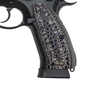 CZ 75/85 Full Size G10 laser handgun grip for CZ Shadow 2 Rock texture SP-01