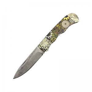 Manufacture Custom Dream Gear Damascus VG10 Steel Knife Outdoor Folding Knife survival creative pocket knife