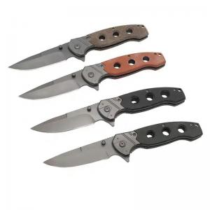 Factory Direct Supply Folding Pocket Knife With Micarta Handle for Outdoor Tactical