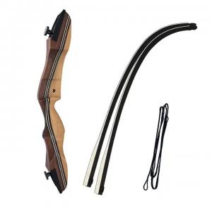 Factory Directly Supply High-end Wooden Riser Length Recurve Bow Takedown ILF Bow Riser