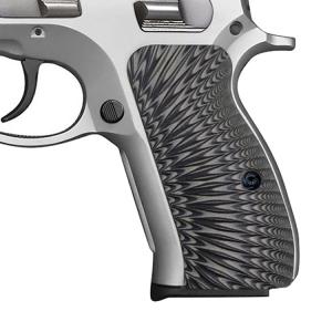 G10 CZ 75 Compact Grips Sunburst Texture fit CZ P-01, CZ 75 D PCR Compact H6C S