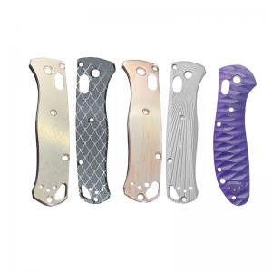 G10 Titanium Aluminum Copper Brass Metal Knife Custom Scales for Benchmade