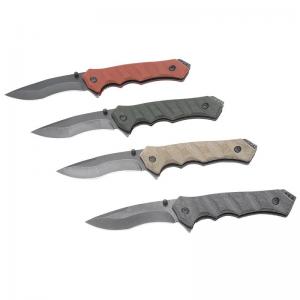 2023 Unique Design High-End EDC Micarta Camping Knives Lightweight Composite Handle Folding Tactical Hunting Knife