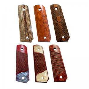 Moore Original Factory Custom Manufacture Gun Grips 1911 Wood Grips