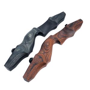 OEM High Quality Wood Riser Length Recurve Bow Takedown Bow Riser For Hunting